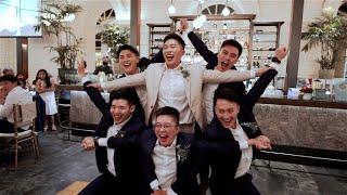 Best Surprise Groomsmen Dance Choreography Singapore 2023 | Empress