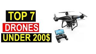 Best Drones 200$ in 2022 | Top 7 Best Camera Drones $200 Reviews in 2022 - Drone Camera