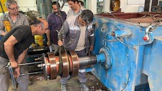 everything about the electric motors || Repair of electric giant 2900kw 1000rpm ABB
