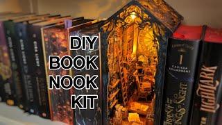 Book nook aufbauen DIY