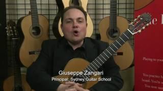 Giuseppe Zangari Introduces the Sydney Guitar School