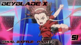 Beyblade X Episode 51 - HellScythe vs BlackShell | FINAL BATTLE (HD)