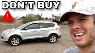 Why The Ford Escape Might Be Worst Vehicle Ever Made.