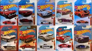 All Complete Hot Wheels 2019 Muscle Mania Series