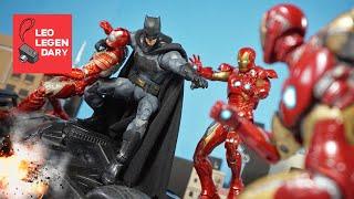 Batman vs Iron-Man: Who Wins? (Avengers vs Justice League) Stop-Motion