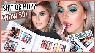 TRYING ON 40 $8 LIPSTICKS!  Sephora Lip Stories Lip Swatches