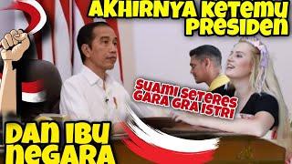 AKHIRNYA BAGUS ISTRI KETEMU BAPAK PRESIDEN RI JOKO WIDODO &  MINTA TOLONG AGAR SUAMINYA DIBUAT SETIA