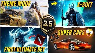 3.5 Update Next X-Suit Carniva |A10 Royal Pass Reward | Next Super Cars Collab & Companion BGMI/Pubg