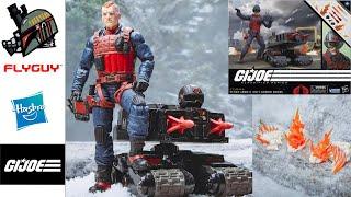 G.I. Joe Classified Series Scrap-Iron & Anti-Armor Drone Toy Action Figure Review FLYGUYtoys