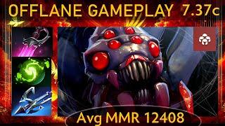 ⭐ 7.37c Broodmother |K+A-D - 35 KP - 69%| Offlane Gameplay - Dota 2 Top MMR