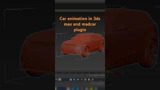 Car animation using 3ds max and mad car plugin #artist #art #3d #animation #realestate #render #cg