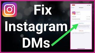 How To FIX Instagram DMs Not Loading!