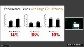 ASPLOS'23 - Session 9A - TPP: Transparent Page Placement for CXL-Enabled Tiered Memory