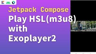 jetpack compose exoplayer | android compose exoplayer | android jetpack compose exoplayer example