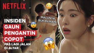 Heboh! Gaun Mempelai Wanita Tiba-tiba Copot | Extraordinary Attorney Woo | Clip