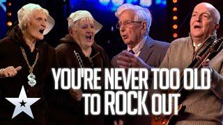 You're never too old to ROCK OUT! | Britain's Got Talent