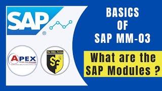 SAP MM Basics - 03 | What are the SAP Modules ?