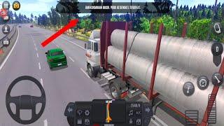 MUATAN BERAT SAMPE BAN PECAH | truk , truck kontainer SIMULATOR