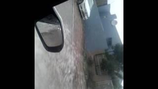 Flood in Cimbebasia Namibia