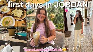 First few days in Jordan | visiting family, shopping, coffee shops