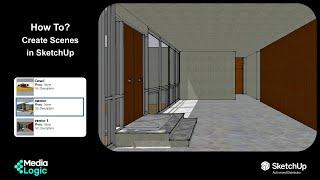 #HowTo - Create Scenes in #SketchUp