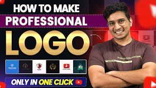 Mobile Se Professional Logo Kaise Banaye | How to Make YouTube Logo in Mobile | Logo Kaise Banaye