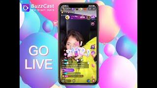 Choose the live streaming you like nearby in Buzzcast.