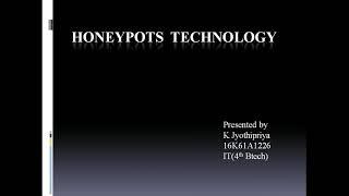 Honeypots Technology