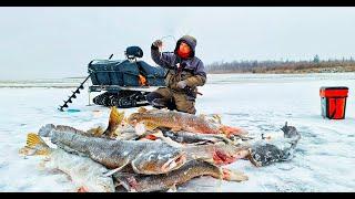 ПЕРВЫЙ ЛЁД какого я не видывал!!! Нелегкая дорога к счастью! РЫБАЛКА В ЯКУТИИ!