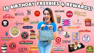 Where to Get the 50 Best Food and Retail Birthday Freebies and Rewards!  Adara Unboxed