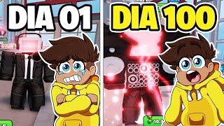 PASSEI 100 DIAS NO NOVO TOILET TOWER DEFENSE! | Roblox