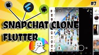 Snapchat Clone from Scratch #7 | UI | Material Design | Snapchat UI redesign