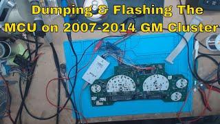 Flashing the MCU with JTAG GM Instrument Cluster