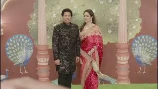 Sachin Tendulkar & Anjali Tendulkar | The Ambani Wedding | Grazia India