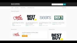 How To Setup Blog Coupon Blogger Template