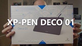 XP-Pen Deco 01 Review - A Drawing Tablet With Extra Pressure Sensitivity