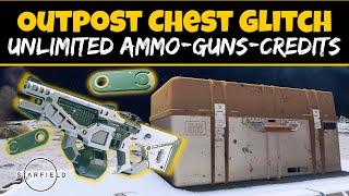 Starfield Outpost Chest Glitch - Unlimited Ammo, Weapons, Money - Working Glitch - Patch 1.7.33