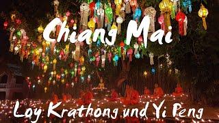 Chiang Mai (deutsch): So unglaublich schön ist das Lichterfest mit den Himmelslaternen - Vlog 119