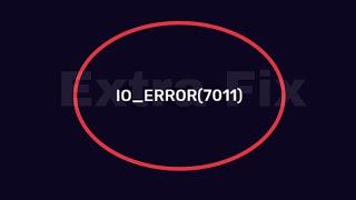 How To Fix Voot IO_ERROR(7011) Problem Solve