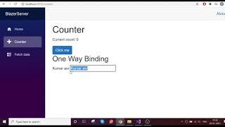 How to Achieve One Way and Two Way binding ASP Net Core Blazor