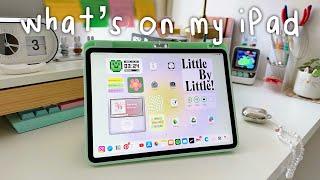  WHAT'S ON MY IPAD 2023 | current favorite apps & widgets | note taking, productivity apps and more