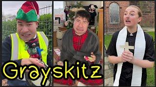 Grayskitz Christmas Compilation TikToks Funny Videos  Grayskitz TikTok