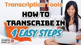 How to Transcribe Faster in 4 Easy Steps: FREE Tools for Completing Difficult Transcription Jobs