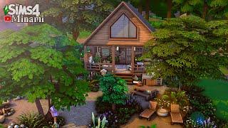 Lake House In Granite Falls | SIMS 4 Stop Motion Build | No CC