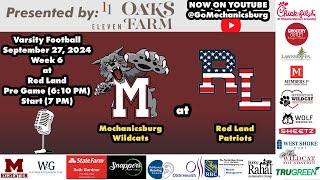 Varsity Football at Red Land - Presented by 11 Oaks Farms in Newville - (September 27, 2024)