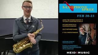 See Heid Music at UW Oshkosh's Saxophone Summit!