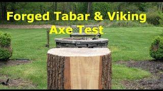 Homemade Axe Test