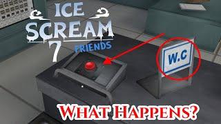 Ice Scream 7 - What Happens If The Prototype Mini Rod Presses The W.C Button