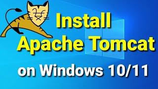 How to Install Apache Tomcat 10 Web Server On Windows 10/11 | Tomcat Installation