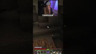 Creeper JUMPSCARE in Hardcore Minecraft! #minecraft #mchc #gamingfails